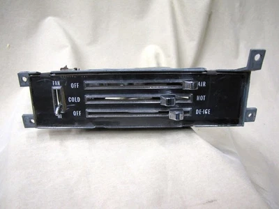 1971 Chevelle Heater/ No AC  Dash Control Assembly.....Clean - Image 1 of 4