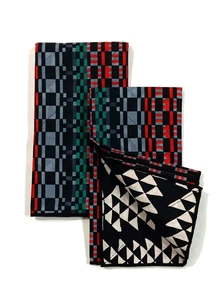 2 Servilletas West Elm Collab Marcus Samuelsson 20" Multicolor Decoración de Comedor NUEVO - Imagen 1 de 13