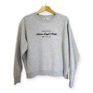 H&M Gray Crewneck Women's Sweatshirt Size M - Picture 1 of 4