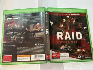 RAID WORLD WAR II (MICROSOFT XBOX ONE GAME , MA 15+) - Picture 1 of 5