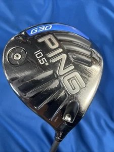 PING G30 10.5 LOFT DRIVER GRAFALLOY LITE FLEX SHAFT MIDSIZE GRIP SUIT A SENIOR - Picture 1 of 14