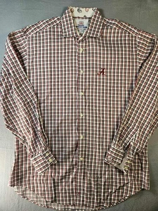 Thomas Dean Collegiate Alabama Crimson Tide Herren Large rot kariert Langarm - Bild 1 von 18