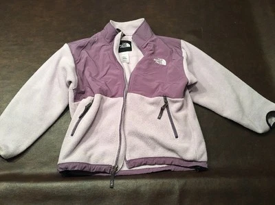 Jóvenes Niñas NORTH FACE Púrpura DENALI Cremallera Completa Vellón Lg Envío Gratis Foto 1 de 4