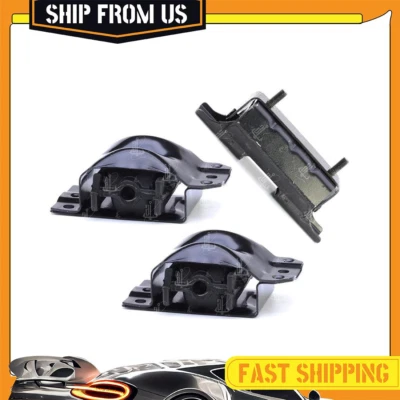 Juego de montaje de motor y transmisión de anclaje 3 piezas para Chevrolet K3500 1988-2000 4x4 Foto 1 de 4