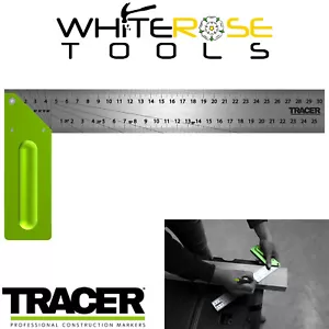 "TRACER Schreiner quadratisch 300 mm Messen Handwerkzeug metrisch Imperial 12"" 250 mm 10" - Bild 1 von 12