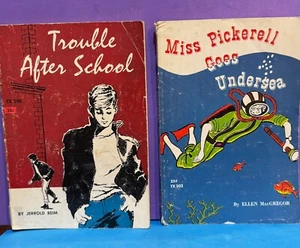 Trouble After School by Jerrold Beim 1962 & Miss Pickerell goes Undersea - Picture 1 of 1