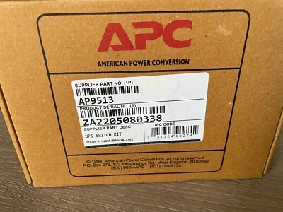 American Power Conversion APC AP9513 Measure-UPS Switch Kit - Image 1 of 4