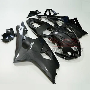 K4 Carbon Fiber Look Fairing Kit Bodywork For Suzuki GSXR600/GSXR750 2004-2005 - Picture 1 of 9