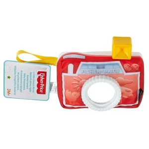 Fisher-Price Crinkle Camera Mirror Baby Soft Toy DFR11 - Picture 1 of 3