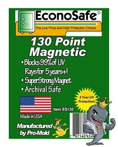 Portatarjetas magnético Pro-Mold Econosafe 130pt protegido UV hecho en EE. UU. ENVÍO GRATUITO - Imagen 1 de 1