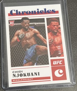 2023 Chronicles UFC Blue Chidi Njokuani Rookie Card RC #/99 No. 86