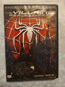 The Villians Of Spiderman 3 Dvd Bonus Disc