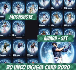 Topps Bunt Unco Adam Duvall Unco Award + Set (1+19)  Moonshots 2020 Digital - Zdjęcie 1 z 7