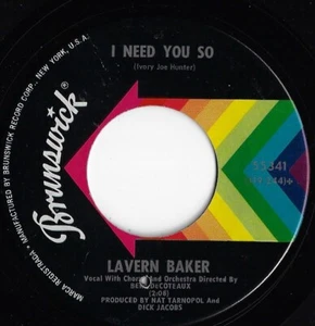 LAVERN BAKER born to lose / i need you so U.S. BRUNSWICK 7"_1967 soul NEAR MINT - Picture 1 of 2