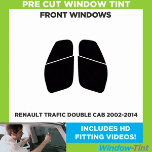 Pre Taglio Finestrino Tonalità per Renault Trafic Cabina Doppia 2002-14 Ant. - Picture 1 of 9