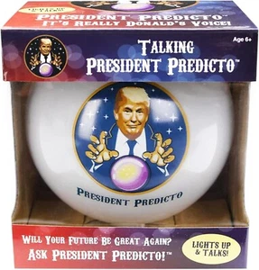 Talking Trump President Predicto Fortune Telling Ball - Trump se ilumina y habla - Imagen 1 de 5