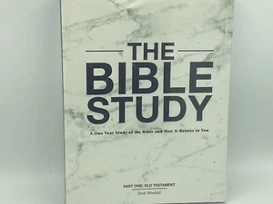 The Bible Study Books Parts One & Two New & Old Testament by Zach Windahl Sealed - Picture 1 of 3
