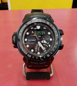 Casio G-Shock Gulfmaster GWN-Q1000A-1AJF Quad sensor Radio Solar Black bezel JP - Picture 1 of 7