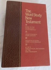 80's The WORD STUDY NEW TESTAMENT Bible HB Book ~Free Ship - Picture 1 of 13