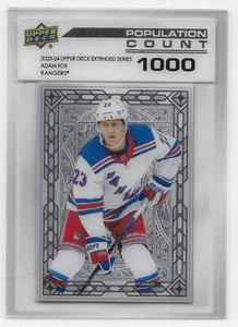 23/24 UPPER DECK EXTENDED POPULATION COUNT 1000 (#PC61-PC90) U-Pick From List - Picture 1 of 3