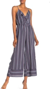 Nimi K Papillon marineblauer Overall mit Schleife vorne Damengröße M Einzelhandel 269,00 $ NEU - Bild 1 von 5