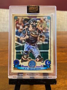 JT REALMUTO 2021 Topps Archives Signature Active Player Encased Auto 1/1