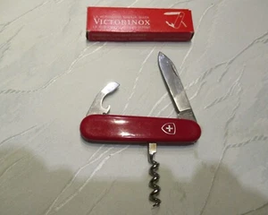 Original kleines Schweizer Armee Taschenmesser Victorinox rot neu in OVP vintage - Bild 1 von 2