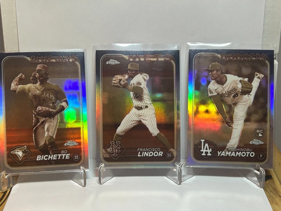 2024 Topps Chrome Baseball Sepia Refractors - You Pick and Complete your sets! - Image 1 of 1