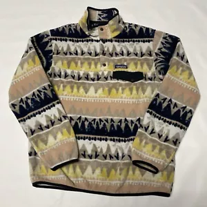 Patagonia Synchilla Snap-T Pullover Women’s Large L Bandicoot Marrow Grey RARE - Picture 1 of 12