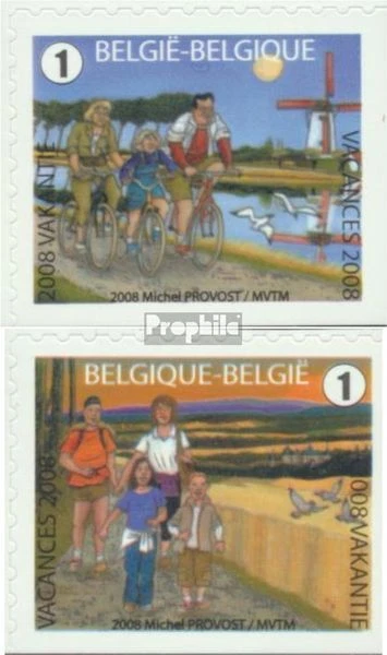 Belgio 3839Er-3840Er MNH 2008 Estate marchi - Immagine 1 di 1