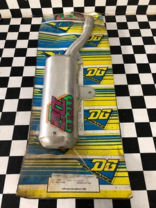1991-1992 Kawasaki KX80 DG Performance MX Type II Oval Silencer 21-8007 *NOS* - Picture 1 of 5