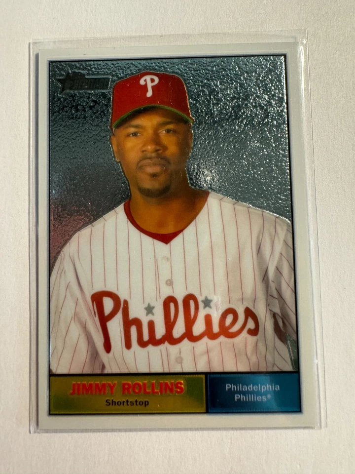 K136,748 -  2010 Topps Heritage Chrome #C30 Jimmy Rollins #/1961 - Image 1 of 1