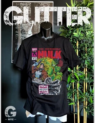 Camiseta unisex Hulk/Punisher (lona Bella) - Imagen 1 de 4