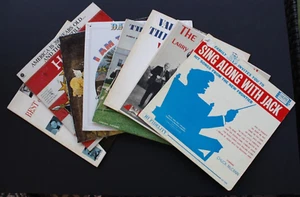 8 USA Political Humor LOT Presidents JFK Nixon Vintage Huntley Frye Hope Backus - Picture 1 of 23