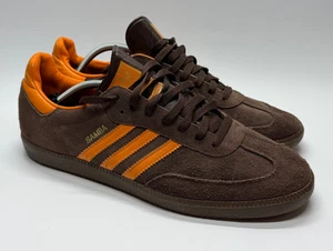 Scarpe Uomo 13 US Super Adidas Samba Vintage Tabacco Edizione Limitata Modello Raro Sn - Foto 1 di 7