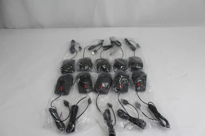 Lot of 20 Lenovo 00PH133 Black Wired USB Mouse 1PSM51M37184  MICE New - Image 1 of 4