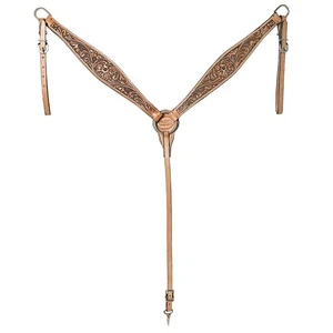 BH Hilason Western American Leather Horse Tack Set Tan - Picture 1 of 8