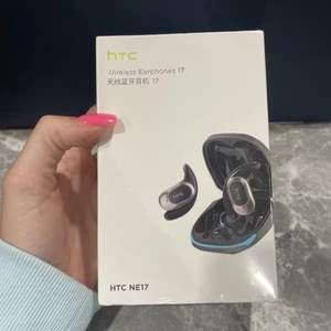 Wireless Earbuds HTC NE17 color black sealed - Photo 1 sur 6