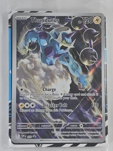 Pokemon Black Bolt TCG Thundurus SV209 Black Star ETB Promo Sealed ENGLISH - Picture 1 of 2