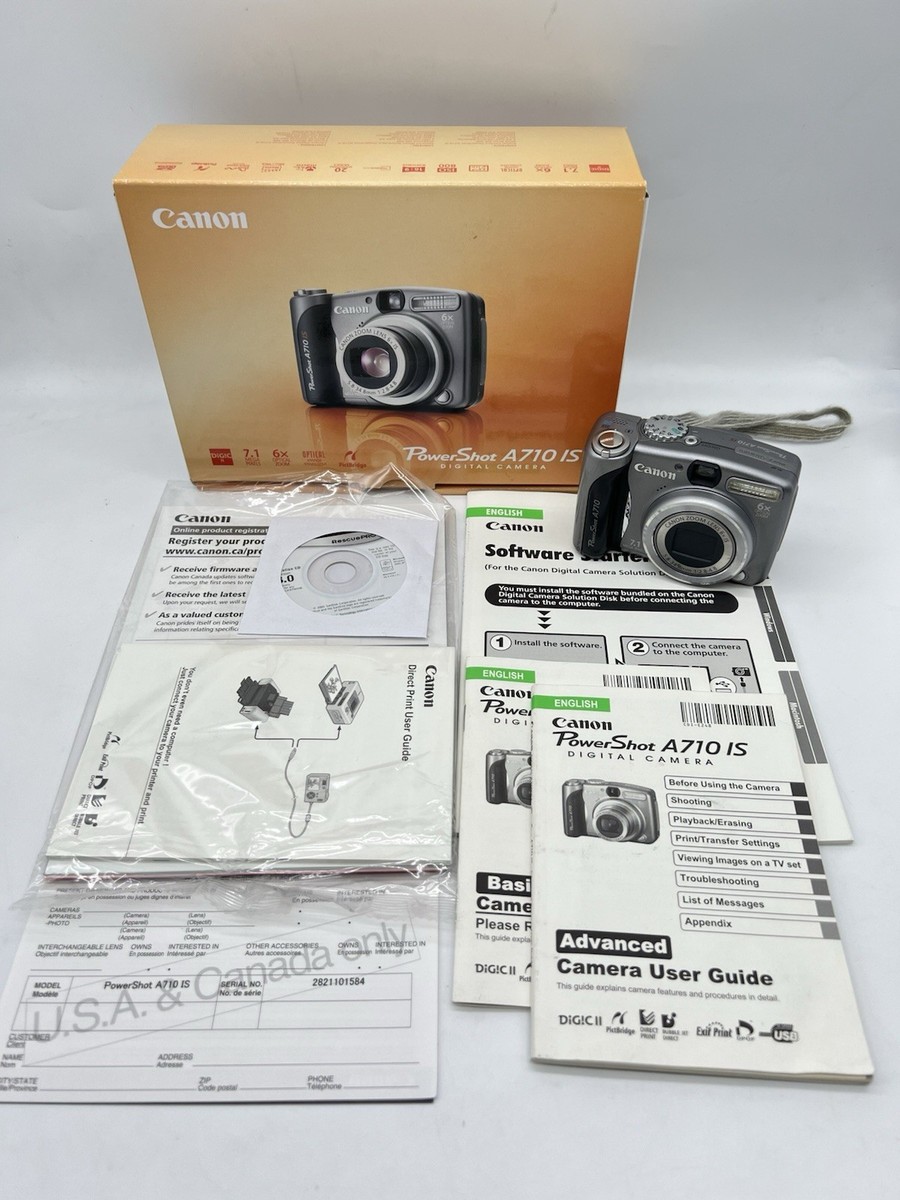 Canon PowerShot A710 IS Digital Cameras for Sale - Shop New Canon PowerShot A710 IS Digital Cameras for Sale - Shop New