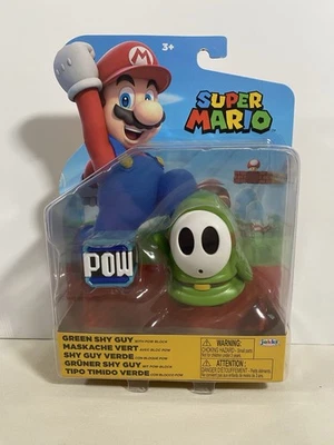 Jakks Pacific World Of Nintendo 4 pulgadas verde tímido prisionero de guerra figura Super Mario Foto 1 de 2