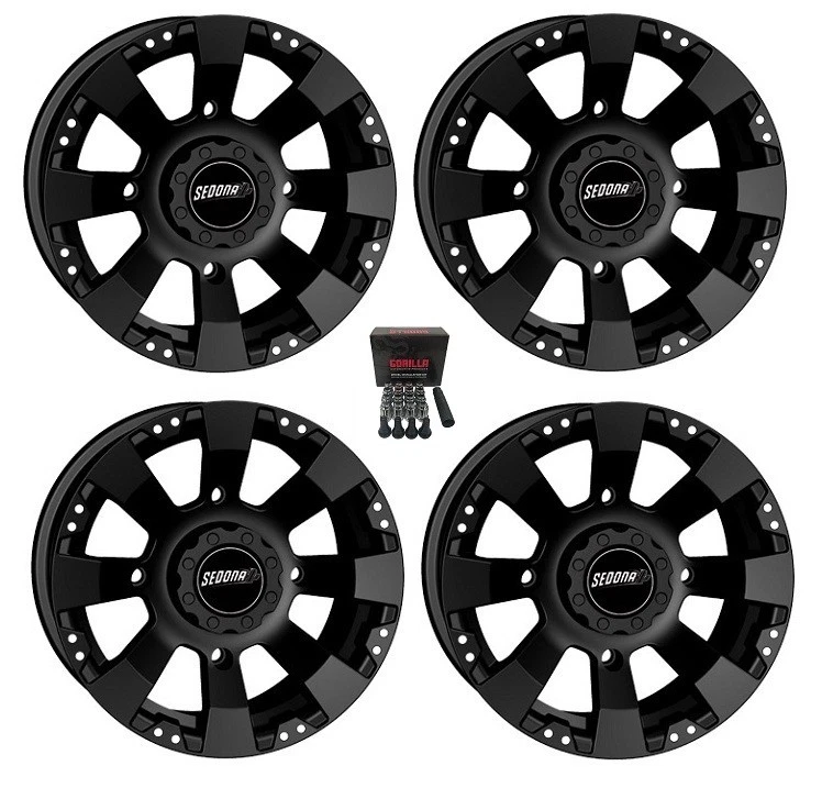 Sedona Spyder ATV Wheels/Rims 12" Polaris Sportsman / RZR / Ranger Foto 1 de 3
