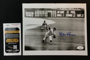 Don Larsen Signed 8x10 B&W Photo JSA w/COA Perfect Game N.Y Yankees 1956 WS MLB! - Picture 1 of 4