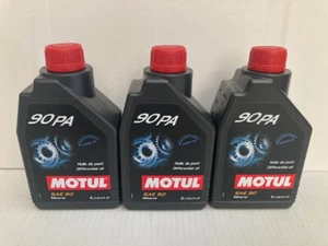 11,-€/l Motul 90 PA SAE 90 3 L Spezial Hypoid Getriebeöl für Limited-slip     - Bild 1 von 1