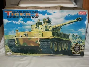 Academy 1/35 Scale Tiger I Tank, Early Version w/Interior - Picture 1 of 1