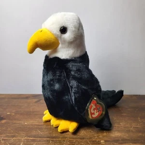 Nuovo con etichette Ty Beanie Buddies "Baldy" 2001 vintage aquila in pensione da collezione ecc.cond. - Foto 1 di 10