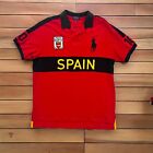 Polo Ralph Lauren Big Pony Spain Polo Shirt 10 Espana Size XXL Custom World Cup