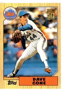 2001 Topps Traded & Rookies - 50 Years Topps Reprint #T122 David Cone - Picture 1 of 2