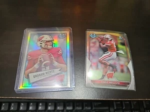 Menge 2 Bowman University Graham Mertz Chez Mellusi Universität von Wisconsin - Bild 1 von 2