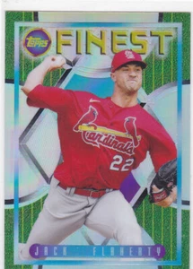 2022 Topps Finest Flashbacks #5 Jack Flaherty Refractor - Picture 1 of 1